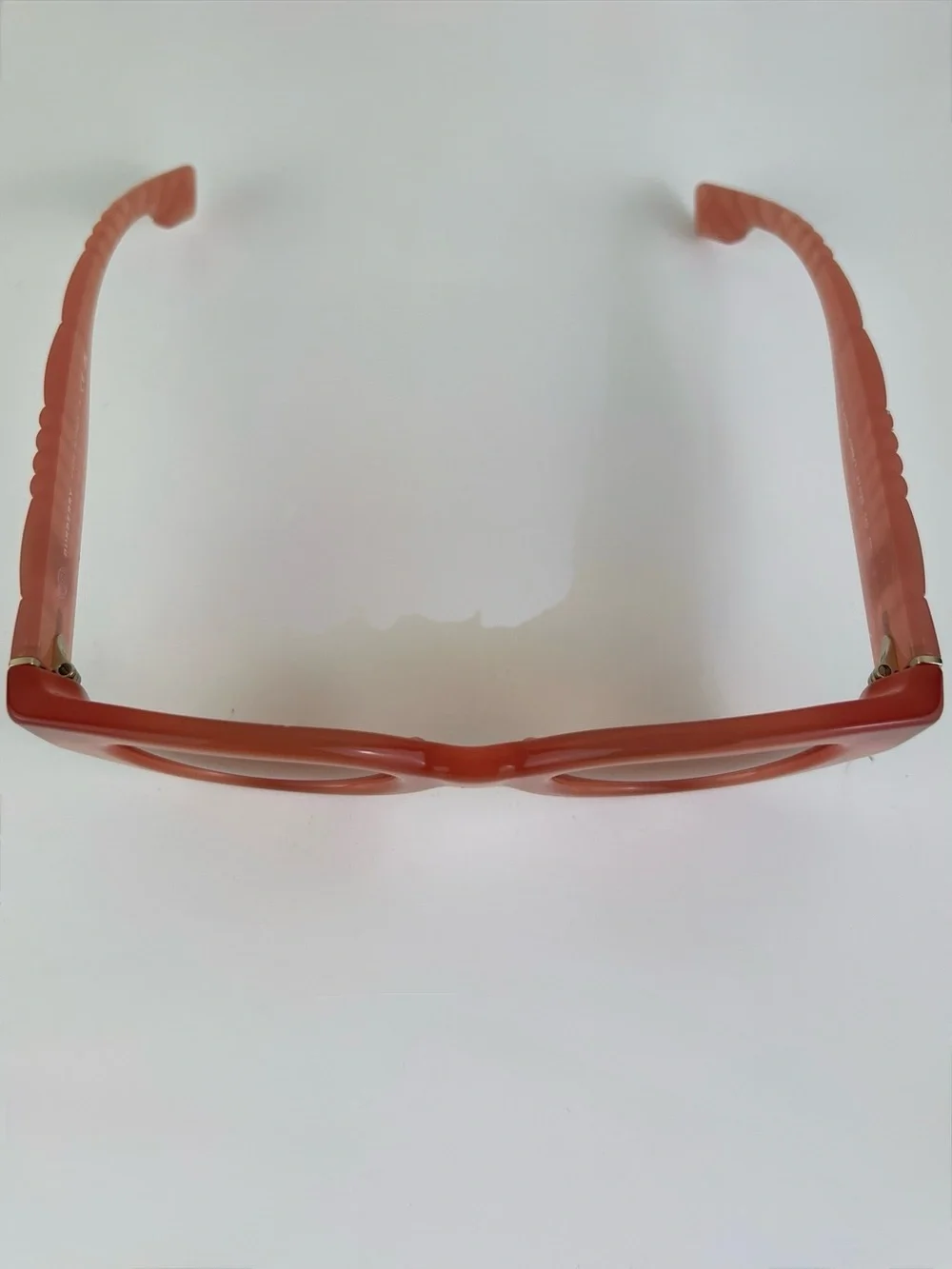 BURBERRY ORANGE ROUND SUNGLASSES - Picture 12 of 13